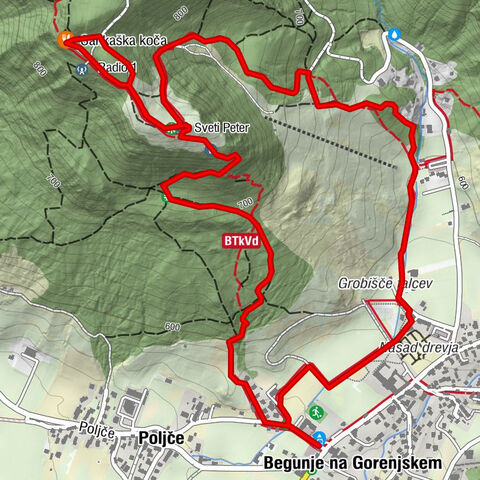 St. Peter's Trail Begunje