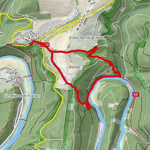 Laddertjeswandeling Rochehaut