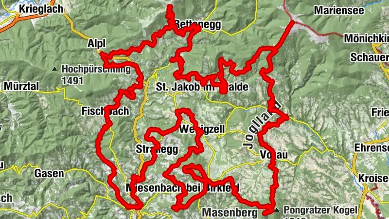 Der große Jogl - Gravel Challenge, Birkfeld