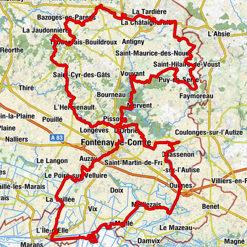 Die Schätze des Süd-Vendée mit dem Fahrrad