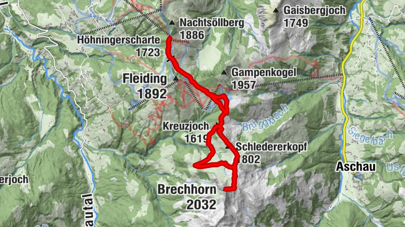 Brechhorngipfel (2.037m)