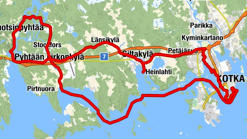 Mit dem Schiff und dem Fahrrad, Kulturroute