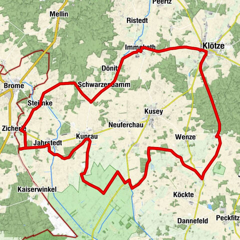 Klötzer Moor- und Wald-Tour im Drömling