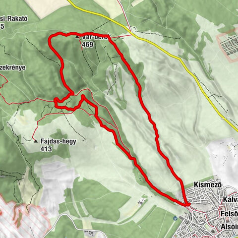 Várpalota - Várvölgyi 1. sz. barlang - Vár-völgyi 2. sz. barlang - Vár-berek