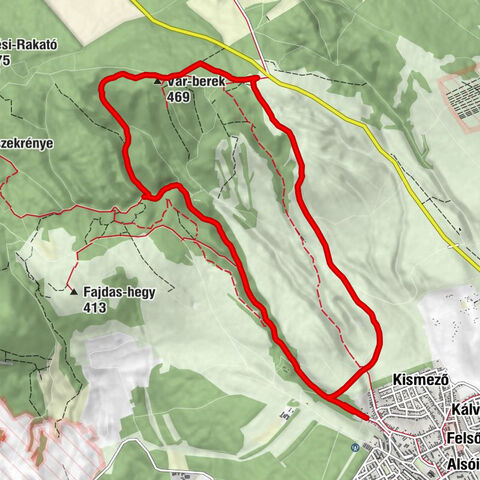 Várpalota - Várvölgyi 1. sz. barlang - Vár-völgyi 2. sz. barlang - Vár-berek
