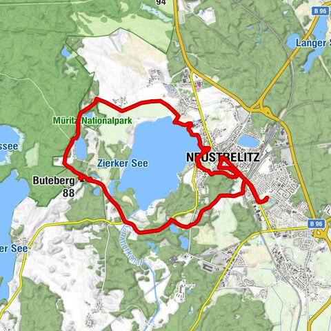 Neustrelitz - Buteberg - Maria Hilfe der Christen