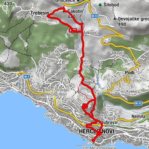 Herceg Novi - Sušići - Cakotin - Crkva sv. Arhangela Mihaila
