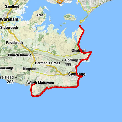 Emmetts Hill - St. Aldhelm's Chapel - All Saints Church - Poole