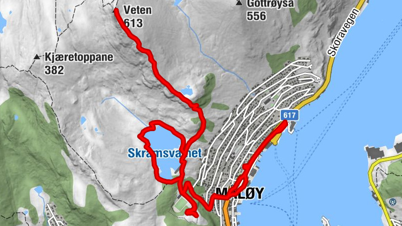 Kinn - Måløy - Skram - Veten
