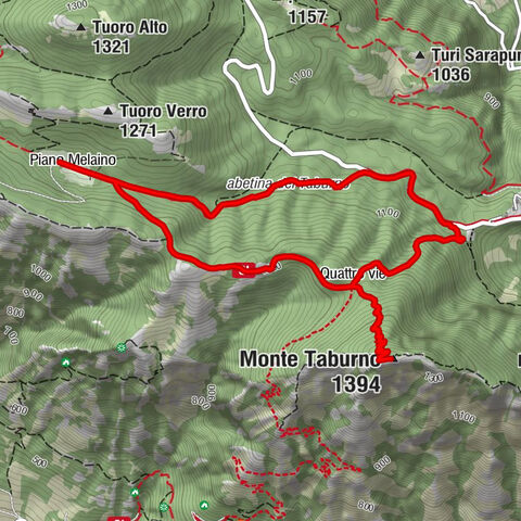 Tocco Caudio - Piano Melaino - Monte Taburno - Bonea