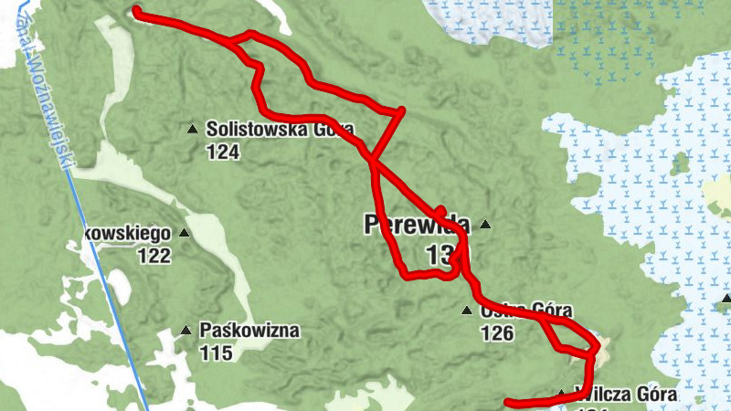 Grzędy - Platforma widokowa na Czerwone Bagno - Nowy Świat - Wilcza Góra