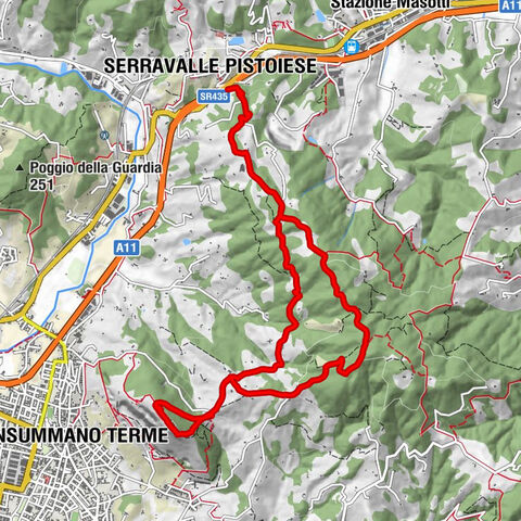 Serravalle Pistoiese - Colle di Monsummano - Chiesa di San Nicolao - Monsummano Terme