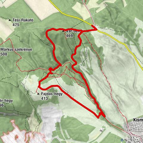 Várpalota - Vár-berek - Gazsi-lik