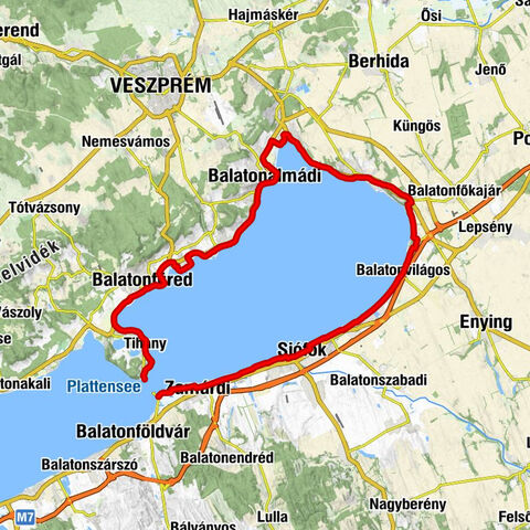 Balatoni kerékpáros kiskör