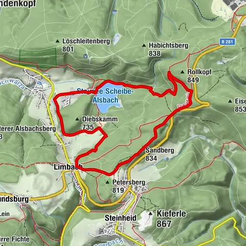 Rundwanderung - "Wenn Rennsteig auf den Panoramaweg Schwarzatal trifft" - Limbach