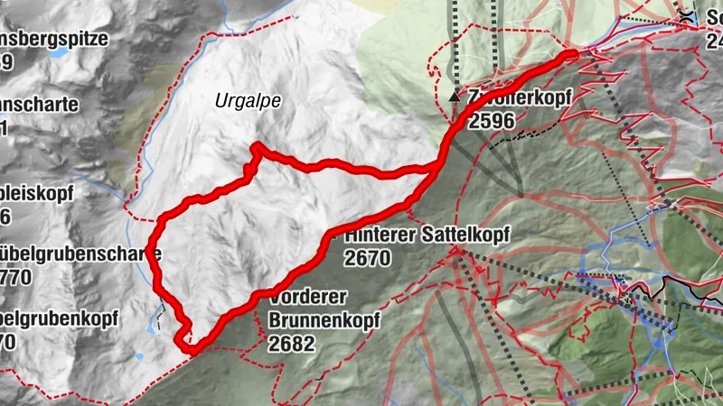Fisser Joch über Brunnenjoch