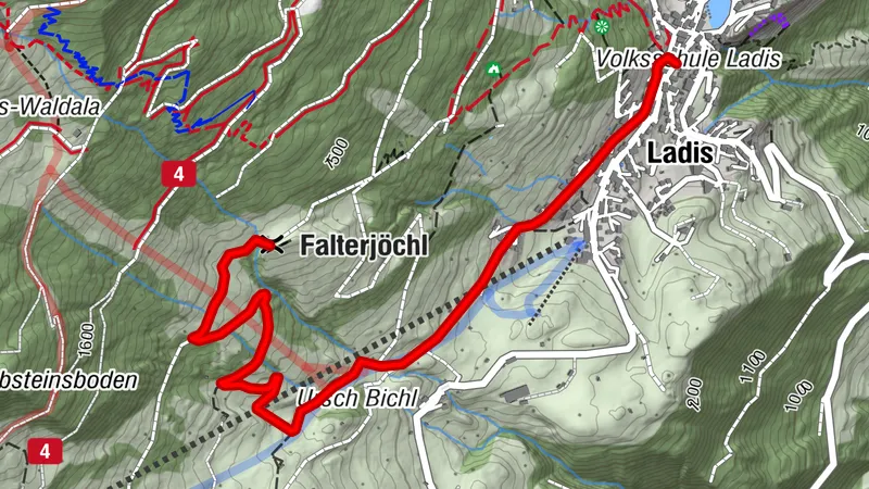 Falterjöchl über Langenweg