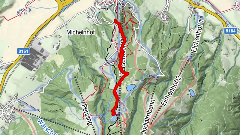 Harschbichl Trail Route 2001