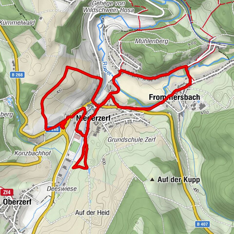 Rundwanderung um Frommersbach im Naturpark Saar-Hunsrück