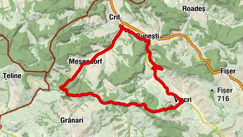 Bunesti - Meschendorf - Viscri - Bunesti