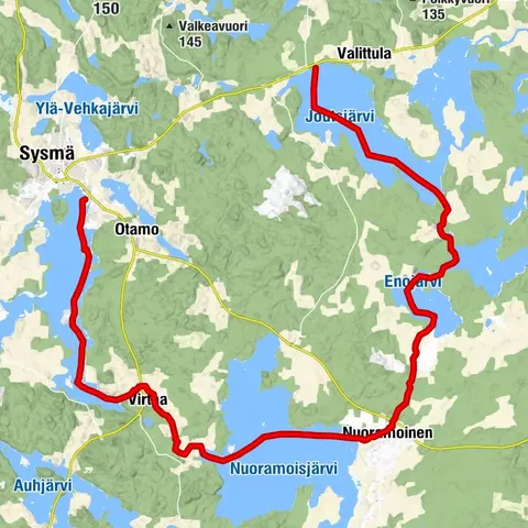 Tainionvirta und Virta, Sysmä