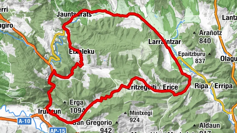 Irurtzun. Rückkehr nach Ultzama