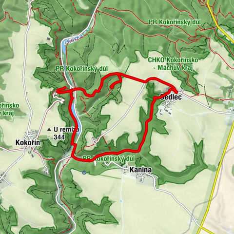 Sedlec - Skalní věž Zouvák - U Grobiána