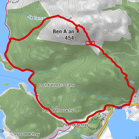 Stirling - Pass of Trossachs - Ben A'an