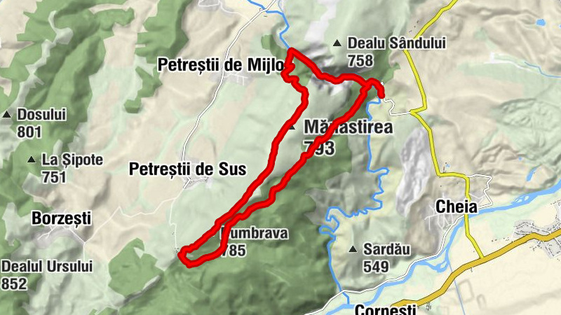 Cabana Cheile Turzii - Cetatea Mică - Mănăstirea - Dumbrava