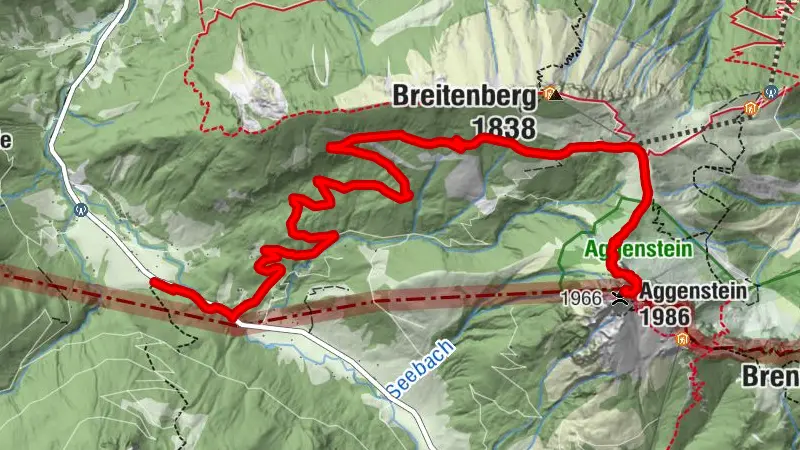 Wanderung vom Achtal zum Aggenstein