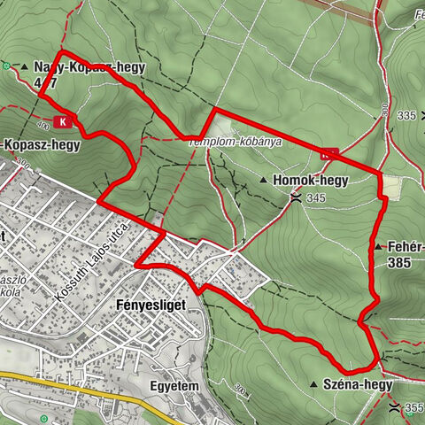 Piliscsaba klotildliget túra