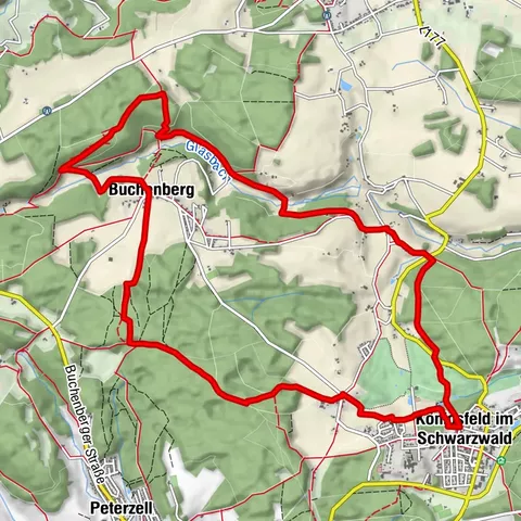 Qualitätsweg Oberes Glasbachtal
