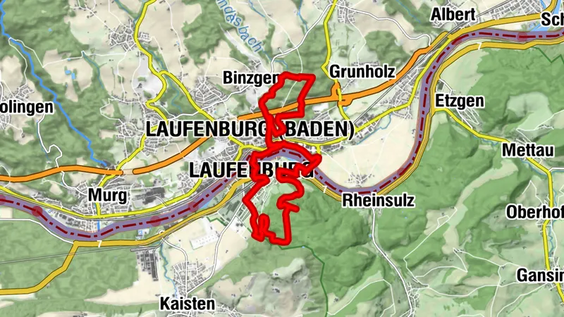 Laufenburg: Naturpfad