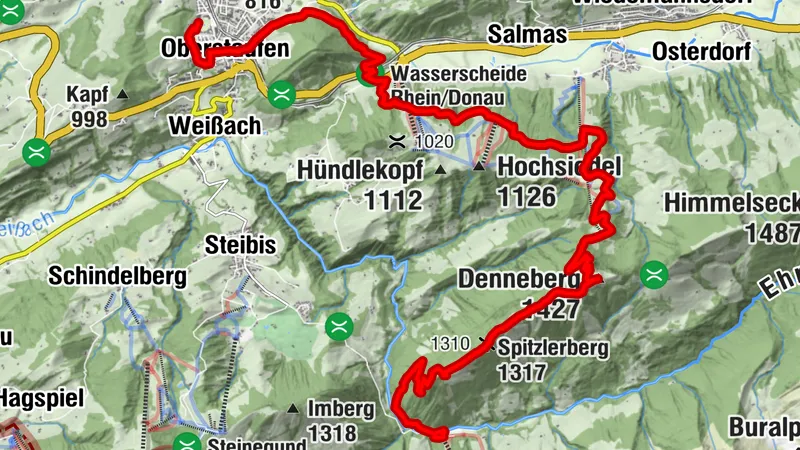 In 3 Tagesetappen durch das Ortsgebiet - Etappe 1