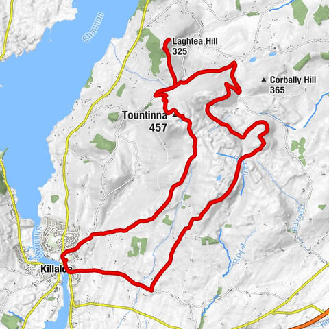 Ballina - Killaloe - Laghtea Hill - Tountinna