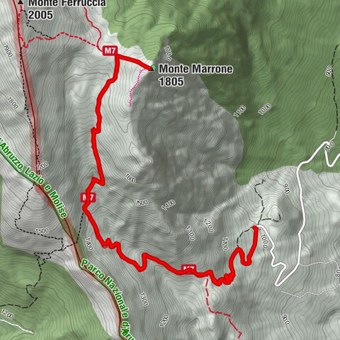 Scapoli - Madonna in roccia - Monte Marrone