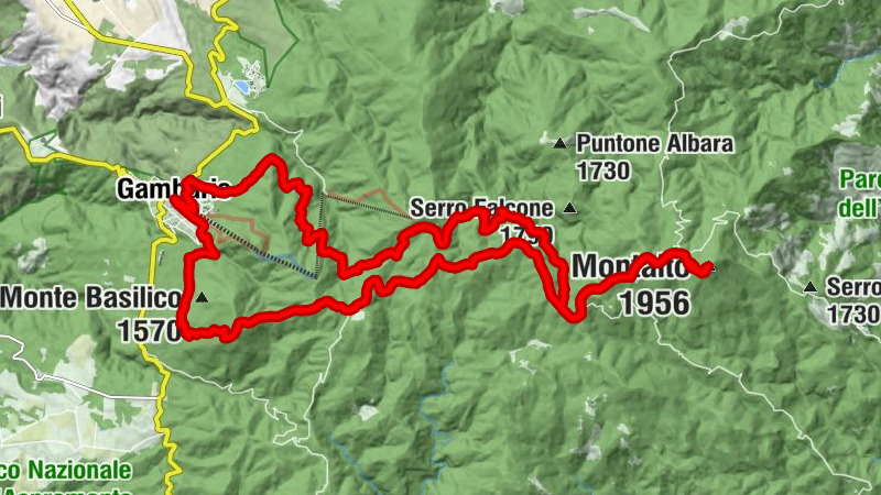Gambarie - Materazzelli - Statua Jeso Cristo deo Restitutae per Ipsum Salutis - Montalto