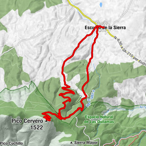 Escurial de la Sierra - San Tortijo - Pico Cervero - De Arriba