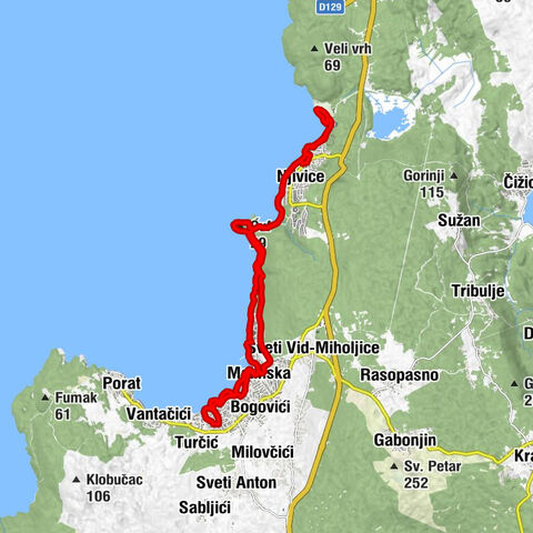 Njivice - crkva Rođenja Blažene Djevice Marije - Ćuf