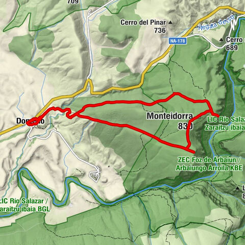 Restaurante -Romanzado- Jatetxea - Domeño - Peña Cornota - Monteidorra