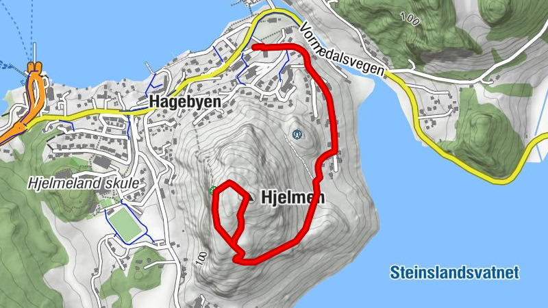 Hjelmeland - Hjelmen