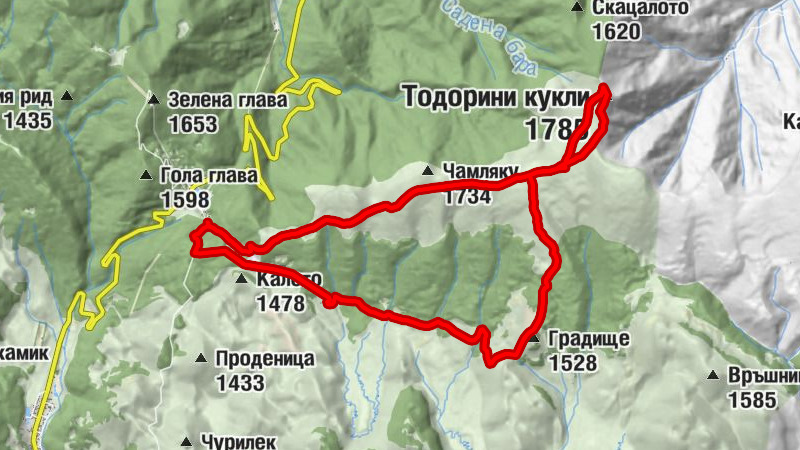 Монтана - Тодорини кукли - Градище - Бракьовци