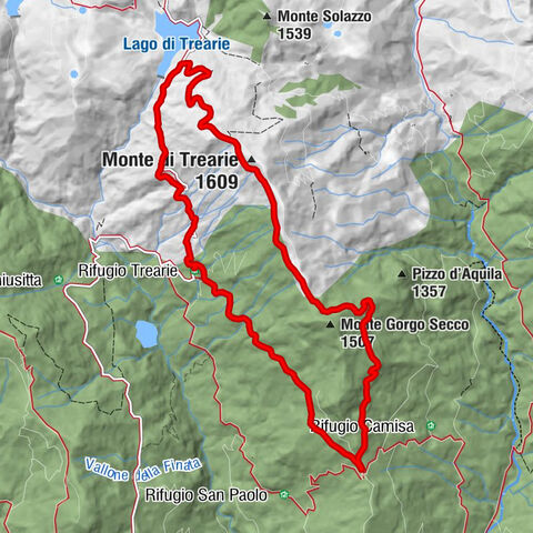 Rifugio Trearie - Altana Forestale - Monte di Trearie