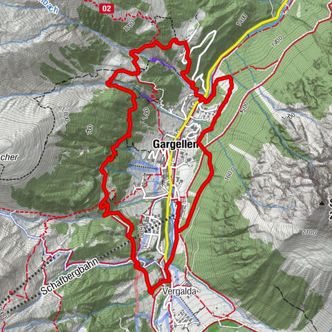 Gargellner Fenster Weg