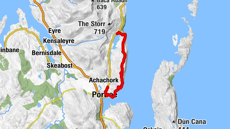 Highland - Fiurnean - Sithean Bhealaich Chumhaing - Port Failthe