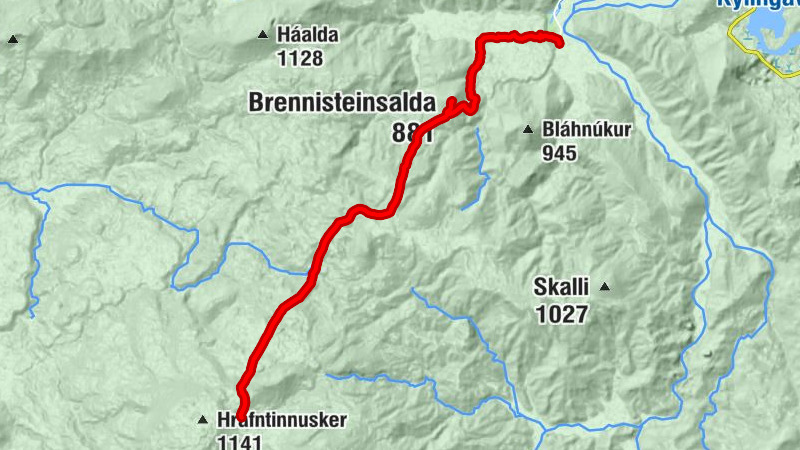 Landmannalaugar - Brennisteinsalda - Höskuldsskáli