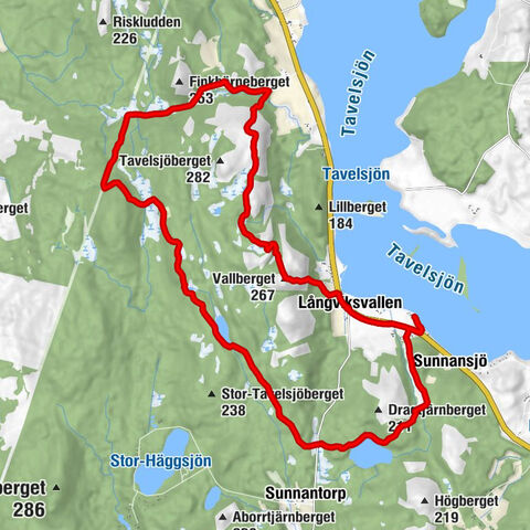 Umeå kommun - Långviksvallen - Vallberget - Oxkläppen