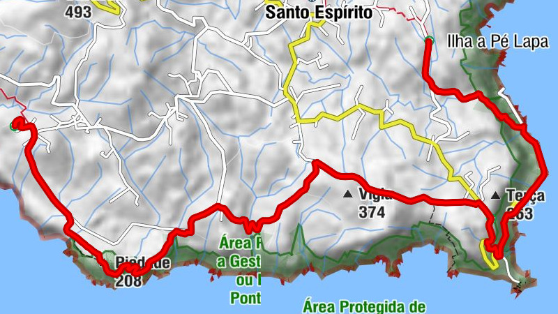 Ilha a Pé Malbusca - Piedade - Panasco - Lapa
