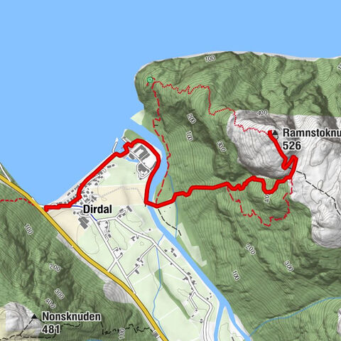 Gjesdal - Ramnstoknuten - Dirdal