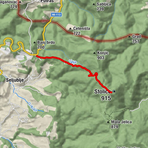 Općina Sapna - Stolice